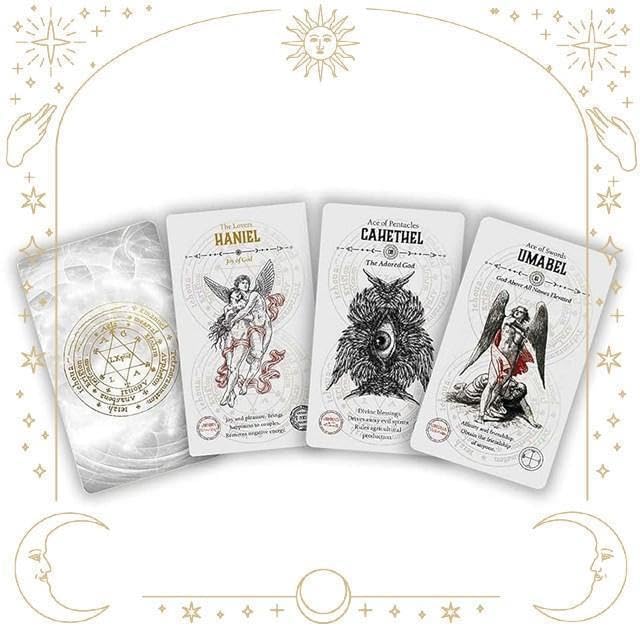 正規品タロットカード 古代魔法の神髄?カバラの天使召喚のエンジェル