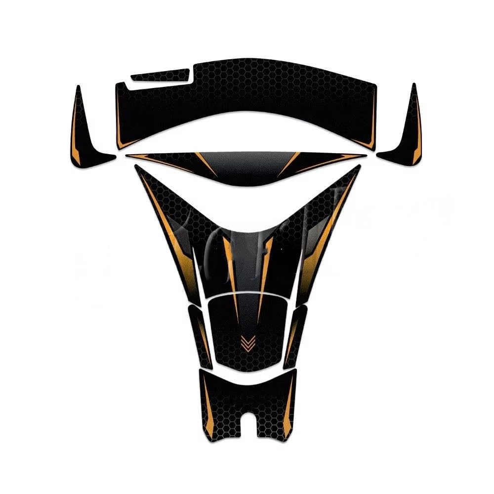 for Pcx for PCX 2025 Motorcycle Scooter Tank Pad Sticker Protection Decals Sticker Tank Pad(Color4)