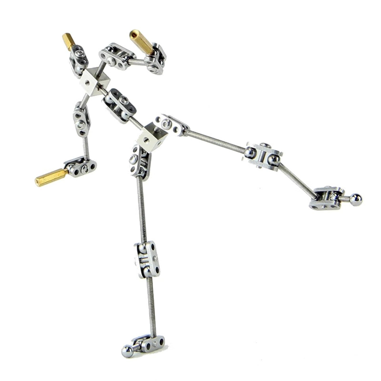 Kits d'armature Stop Motion, Figurine de marionnette en métal for la création de Personnages, 27,9 cm de Haut for Le Studio Professionnel de Bricolage Stop-Motion