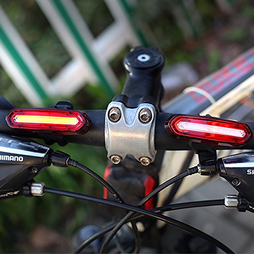 Buy Generic 1 color white Bike Light Rear Taillights Red White Led