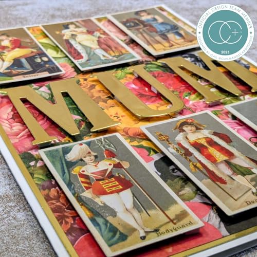 Papier cartonné scrapbooking éphémères découpes créatives pour projets mixed media - 5
