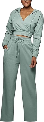 WKSCLPAI Sweatsuits For Women Set 2 Piece Casual Jogging Outfits Long Sleeve Pullover Sweatshirts Sweatpants Tracksuit Sets