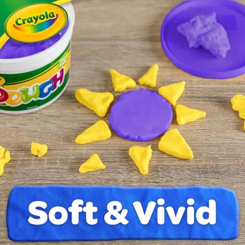 Crayola Dough - Purple (3lb), Bulk Modeling Dough for Kids, Clay Alternative, Resealable Tub, Ages 3+, Great for Kids Arts & Crafts by Crayola - Image 5