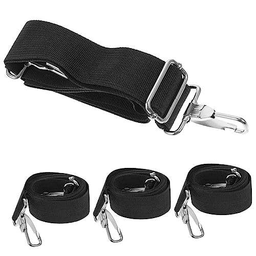 Beaupretty 4Pcs Adjustable Polyester Snare Drum Strap with Metal Hook for Marching Bands and African Drums Comfortable Stay in Place Design Instrument Sling Belt