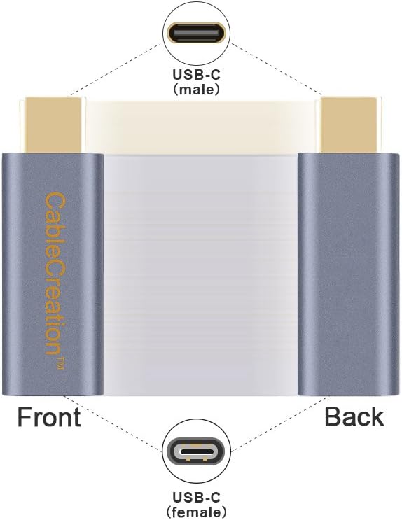 Gеt Sресіаl Prісе CableCreation USB C Male to Female Adapter, USB 3.1 Type C Extension Convertor 10Gbps, Compatible with MacBook Pro, iPad Pro, Samsung DeX Station, Oculus Quest Link, Galaxy S9/S9+/S10/Note9 etc, Gray