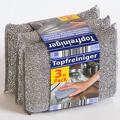 Spugna abrasiva, non graffia, colroe: Argento