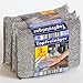 Produktbild 3er Pack Topfreiniger Topfschwamm, kraftvoll, Nicht kratzend, silberfarben, je 120x90x25mm