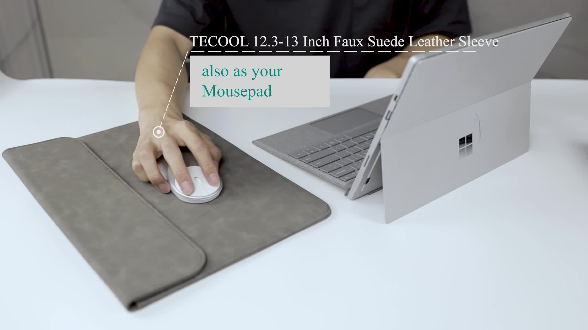 TECOOL 13-13,5 Pollici Custodia Borsa PC per MacBook Air/Pro 13 M1 M2 2012-2022, Macbook Pro 14 M3 M2 M1 2023-2021, Surface Laptop 13,5, Huawei MateBook D14 14S, ASUS Zenbook 14 Notebook, Blu Denim
