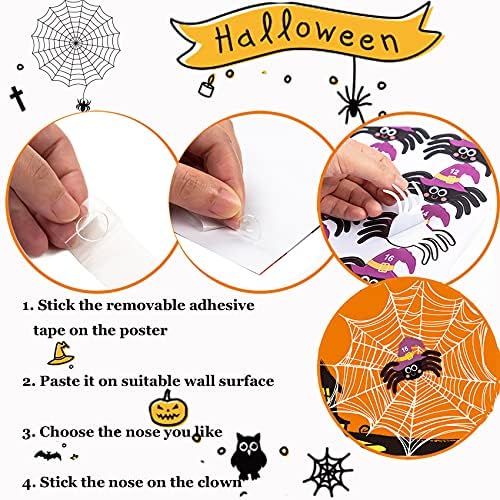 Funnlot Halloween Games Halloween Party Games for Kids Pin The Spider on The Web Game Halloween Party Favors and Games Halloween Halloween Party Games Activities Halloween Pin The Tail
