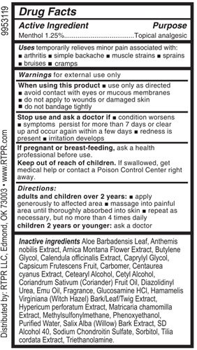 Real Time Pain Relief Pain Relief Cream (1.5oz. Tube) - Thumbnail 2