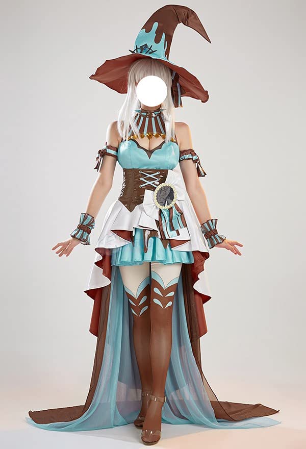 Amazon | Fate/Grand Order 妖精骑士モルガンコスプレ衣装（ウィッグ靴