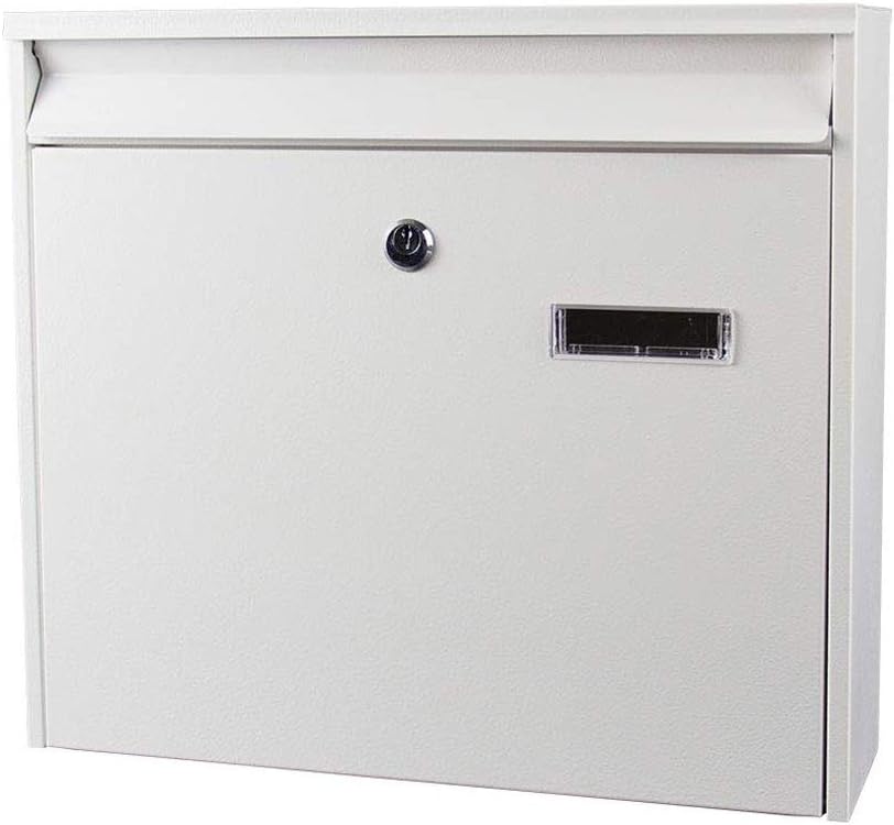 HBJWOV Letterbox with Lock - Suggestion Box Outdoor Donation Storage(OneColor)