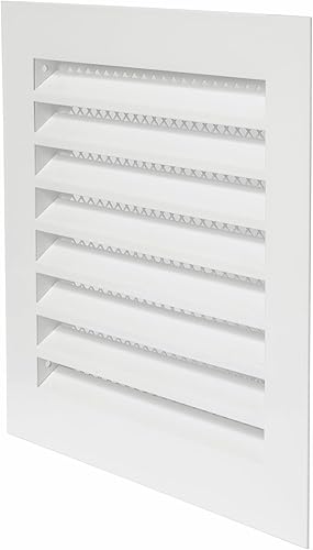 Miniatura 10 de Vent Systems Cubierta de ventilación blanca Soffit de 10 pulgadas - Rejilla redonda de ventilación de aire - Cubierta de parrilla - Pantalla de