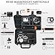 LEKUFEE Wasserdichter Hartschalenkoffer für Insta360 GO 3S, Insta360 GO 3 Vlogging-Kamera und Zubehör (nur Koffer)