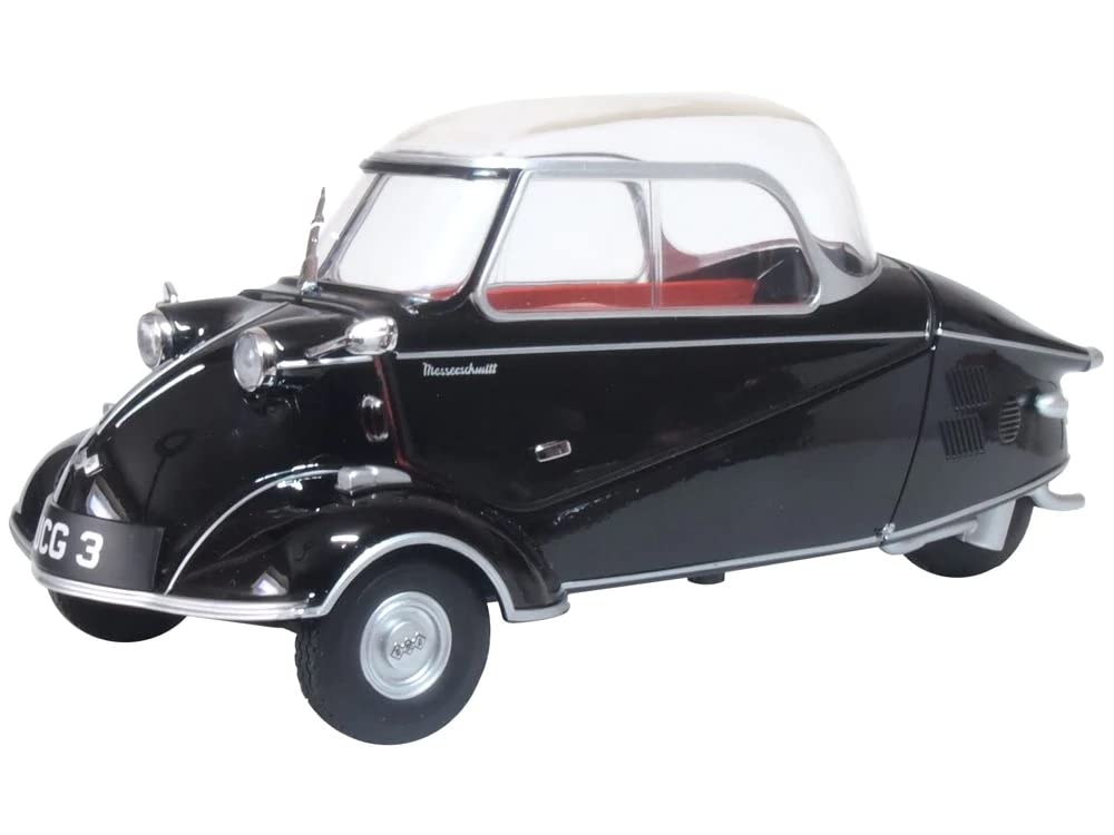 Amazon.com: Messerschmitt KR200 Bubble Top Black with Red Interior