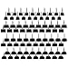 High Heel Tip, 80Pcs TPU Polyurethane Iron Comfortable Heel Replacement High Heel Accessories for Shoes Repairing