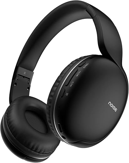 Noise Two Wireless On Ear Headphones with 50 Hours Playtime, Low Latency(up to 45ms), 4 Play Modes, Dual Pairing, BT v5.3...