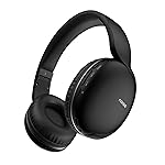 Noise Two Wireless On Ear Headphones with 50 Hours Playtime, Low Latency(up to 45ms), 4 Play Modes, Dual Pairing, BT v5.3 (Bold Black)