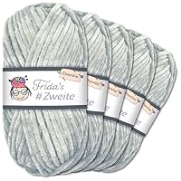Frida`s #Seconda Lana 5 x 100g Lana Chenille Filato Amigurumi Lavoro a