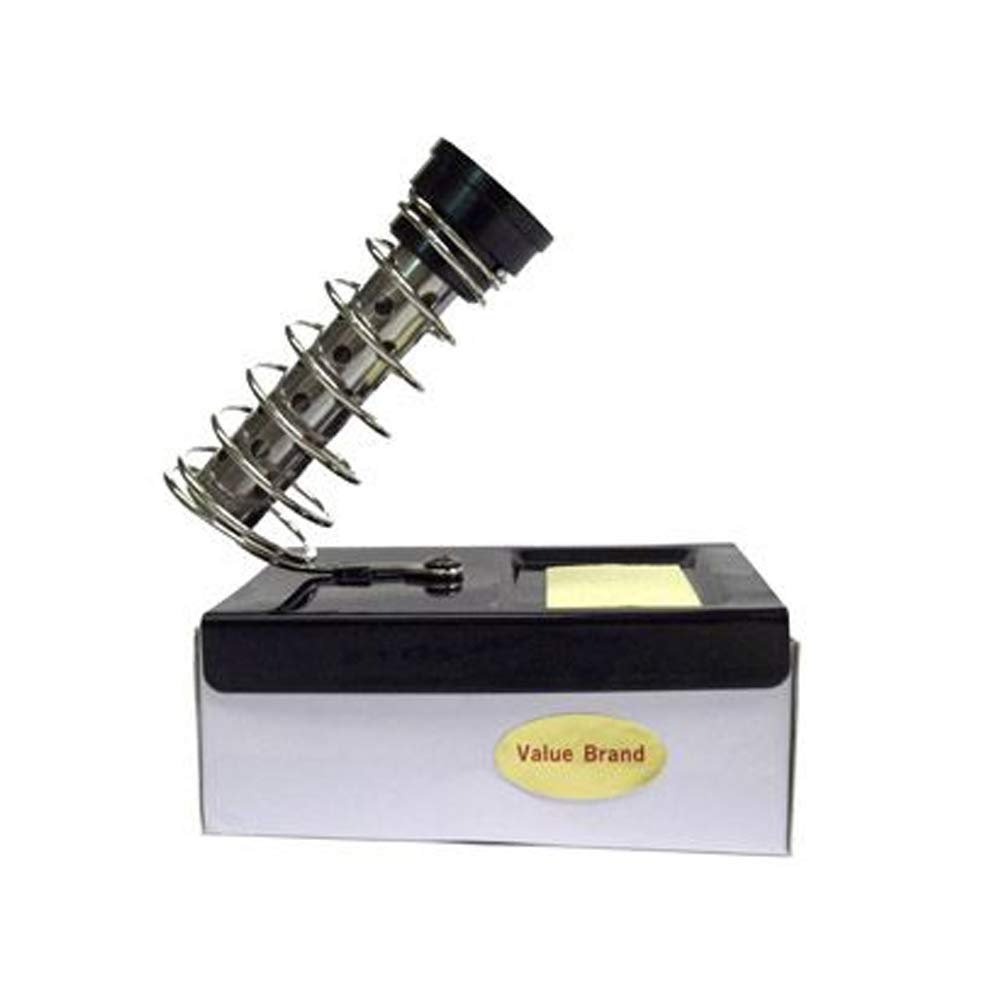 Rainbow Value Soldering Iron Stand, Metal Soldering Iron Holder, Tip Cleaning Sponge