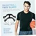 OSOLADY Adjustable Nose Guard Face Cover for Basketball Soccer Baseball Clear Protective Facial Mask for Broken Nose Lightweight Comfortable for Youth and Adults