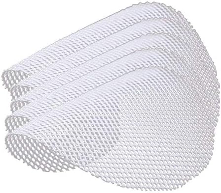 Inchant Silicone Steamer Mat Pad, Reusable Non-Stick Steamer Mesh, Round Dumplings Mat for Steaming Basket, Cooking, Vegetables, Rice, Dim Sum,Pack of 5
