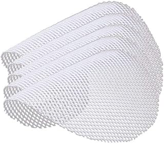 Inchant Silicone Steamer Mat Pad, Reusable Non-Stick Steamer Mesh, Round Dumplings Mat for Steaming Basket, Cooking, Vegetables, Rice, Dim Sum,Pack of 5