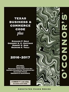 Paperback O'Connor's Texas Business & Commerce Code Plus 2016-2017 Book