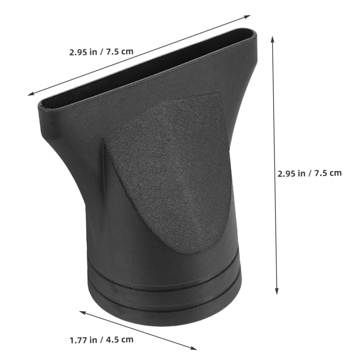 LIFKOME Hair Dryer Accessories Kit 4pcs Narrow Nozzle Blow Dryer Parts Easy Install Remove Universal Fit