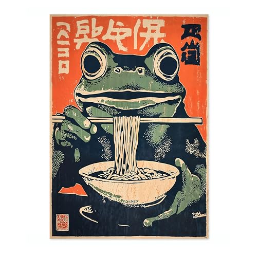 Impression Grenouille Ramen crée une ambiance otaku et cosy dans votre chambre