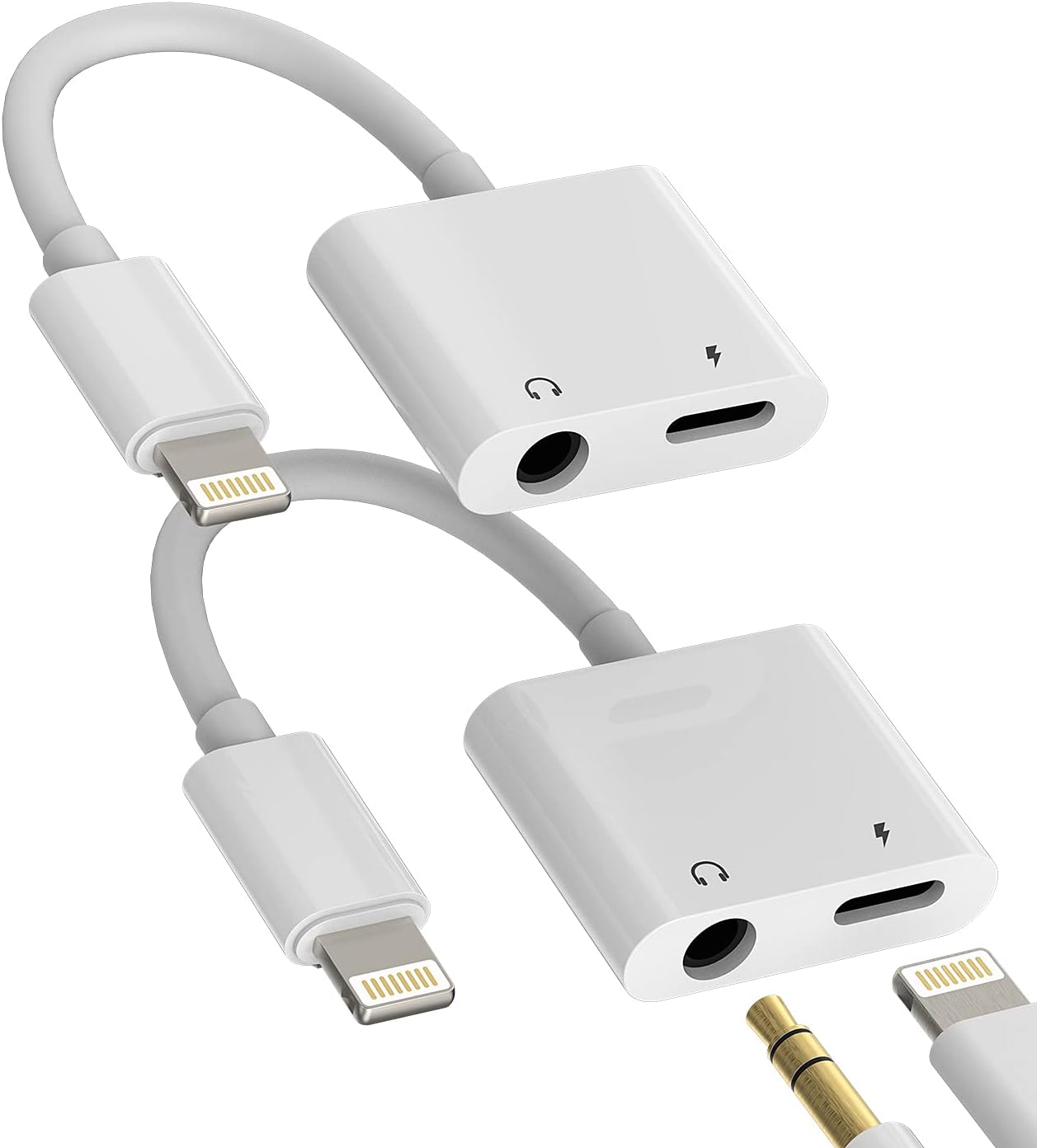 Charger Iphone 12 Pro Mm Jack 2pack IPhone Headphone Adapter