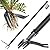 RexWeed Weed Puller, Stand Up Weed Puller Tool with Steel Long Handle & 4-Claw Steel Head, 46" Adjustable Handle Weeder Tool, Easily Remove Weeds Root Without Bending, Pulling, or Kneeling