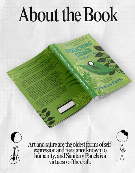 Image of Touching Grass: A Book of Comics by Sanitary Panels