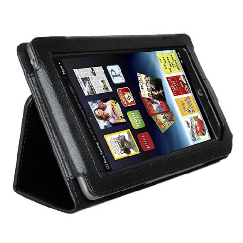 Tablet Case Cover,AGPTEK Slim Folio Stand Leather Protector for Nook Color 7