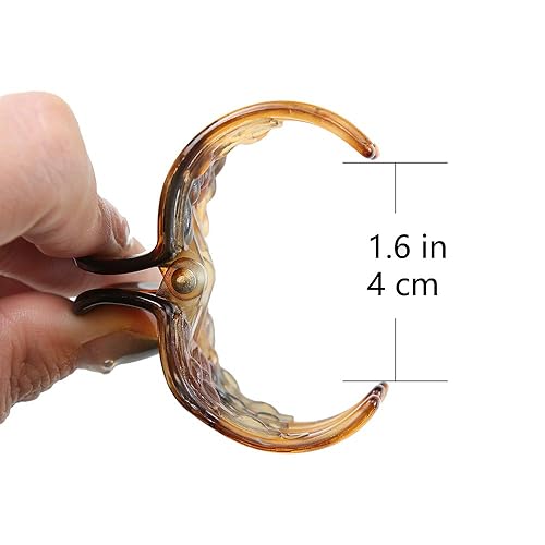 Miniatura 3 de Minihope Classic - Pinzas para mujer y niña 4 clips medianos ideales para tirar fácilmente de tu cabello ideal para todo tipo de cabello material