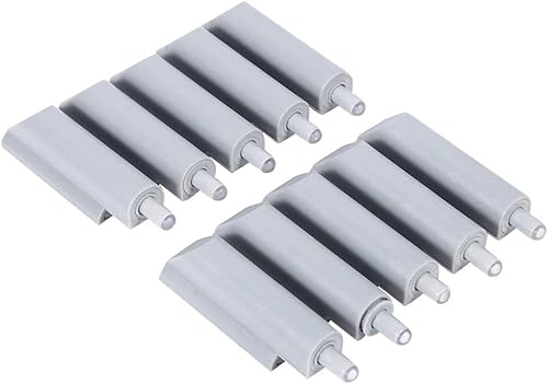 Amortiguador de cierre suave de plástico, para armario de armario, bisagra silenciosa, pestillos de empuje para armario, silenciador reforzado,