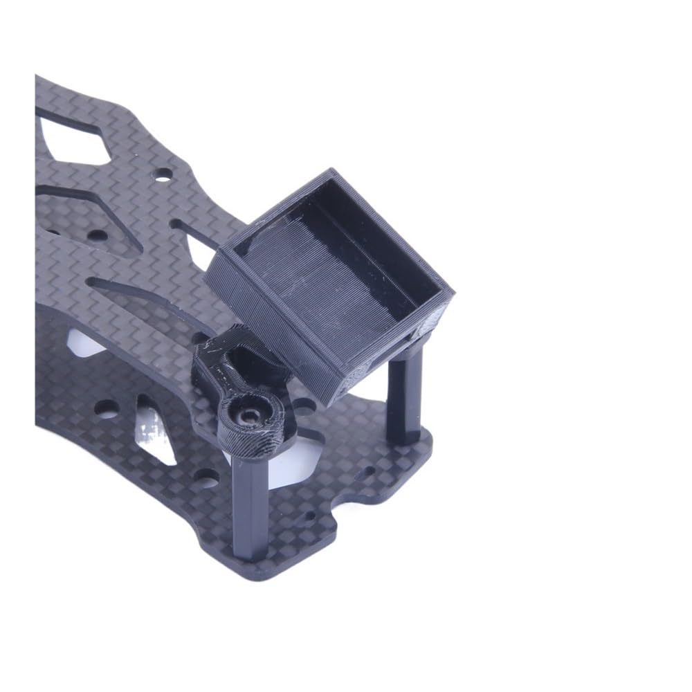 UAZNJFZ 3D Printed M80 Pro BN220 GPS Module TPU Holder Mounting Bracket Compatible with FPV Quadcopter Race Drone Frame Compatible with 18 to 32mm Distance(L25 W25 H9 Black)