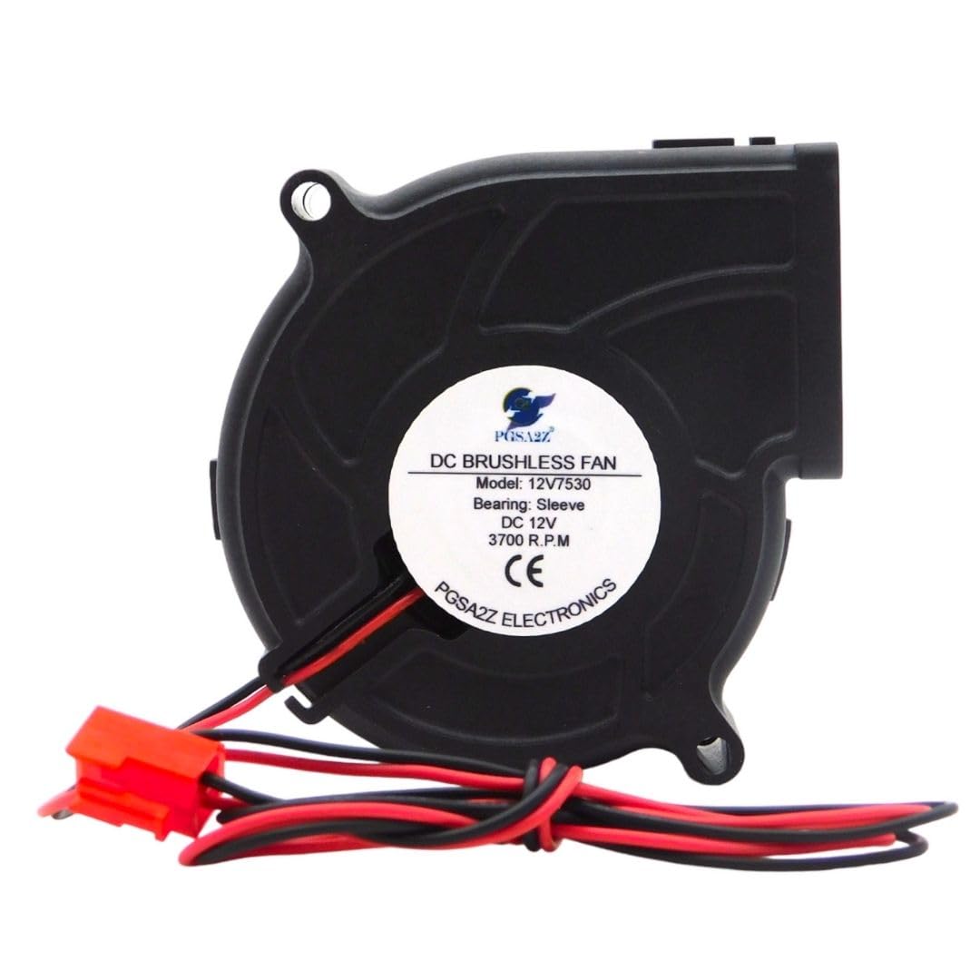 PGSA2Z 12V7530 Size 75X75X30mm DC12V 0.25A 3700 RPM Brushless Air Cooling Blower Fan (B0CHWGVZFQ) Amazon Price History, Amazon Price Tracker