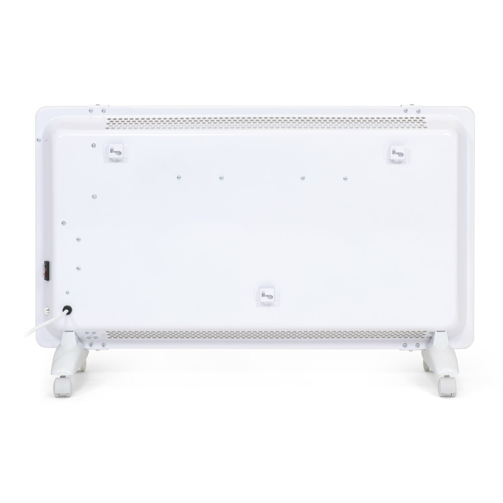 TROTEC Convector Cristal de Diseño TCH 2010 E, 2.000 W, Calefactor, Radiador, Control Temperatura Automático, 2 Niveles de Calor, Mando a Distancia, Pantalla LCD táctil