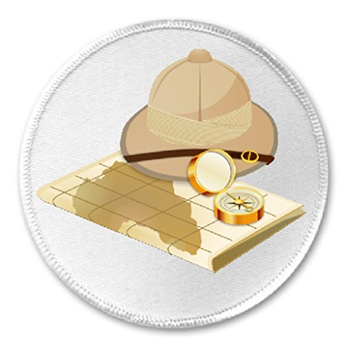 Safari Adventure Hat Map Compass - 3