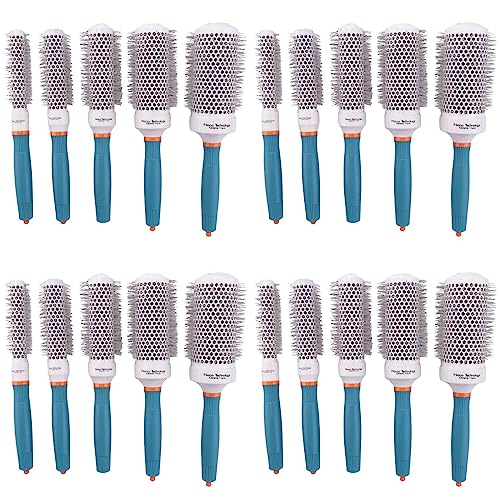 Brosse à cheveux ronde haute température structure peigne robuste