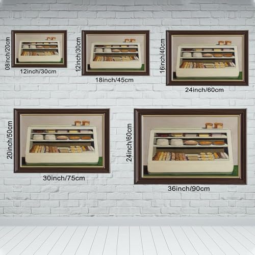 Impression sur toile Wayne Thiebaud cadre suspendre déco petit espace