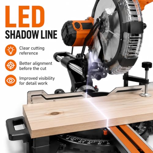 Diggtek 10-Inch Dual-Bevel Miter Saw