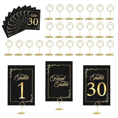 Marque-places pour table JOYIT : résolvez le placement de vos 31 invités