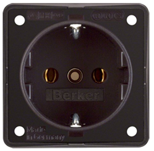 Preisvergleich Produktbild Berker Integro Steckdose Schuko braun matt SB