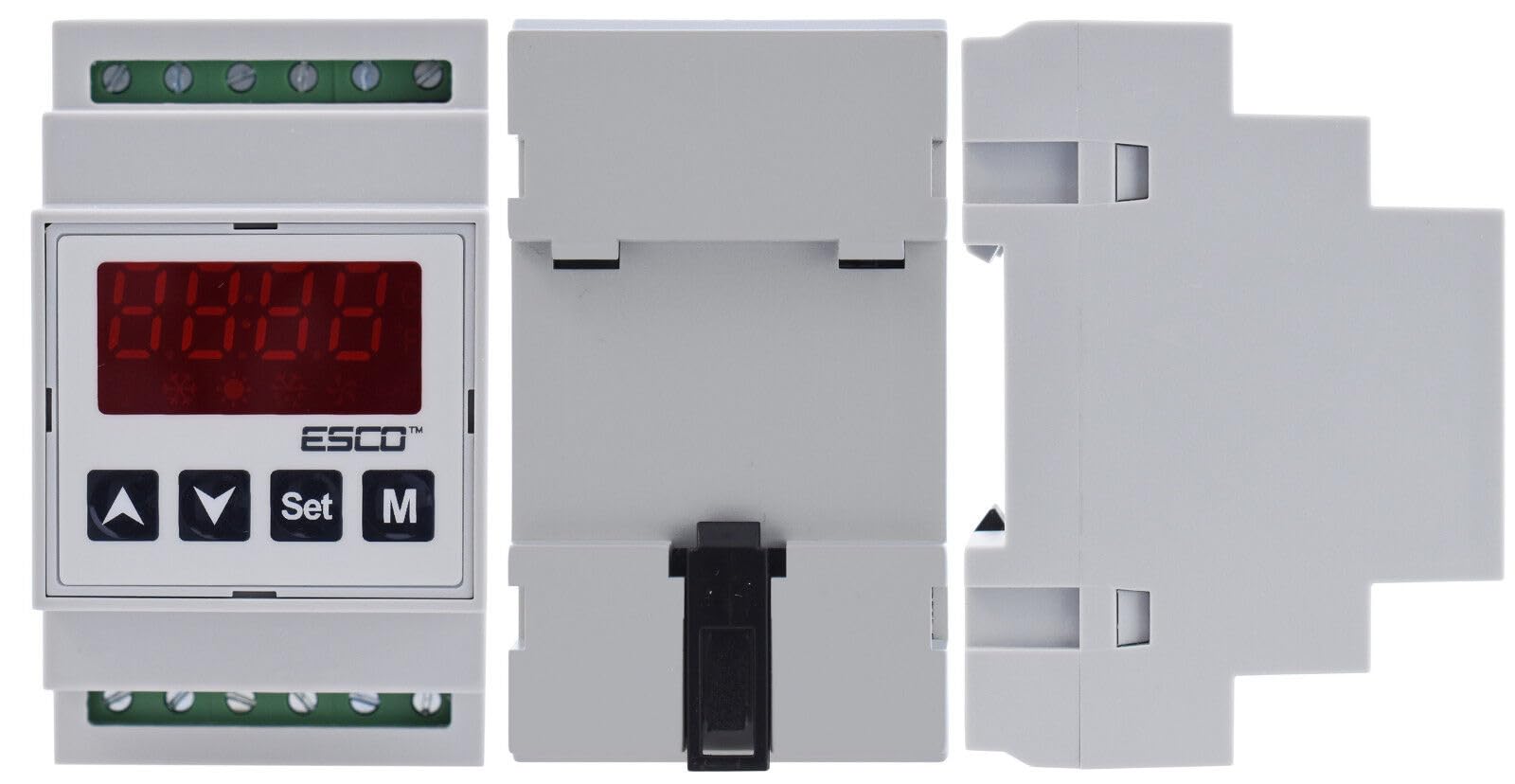 ESCO ES-10D DIN-Schiene TEMPERATURREGLER Thermostat fühler 20A potentialfreies Relais