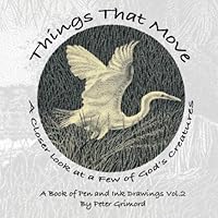 Things That Move : A Book of Pen and Ink Drawings Volume 2 1732952787 Book Cover
