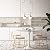 Tile Generation NBG-3 Chevron White and Gold Metal Stainless Steel Polished Marble Tile (10 Sheets)