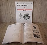  DEUTZ Werkstatthandbuch Fehlersuch Handbuch Traktor Diesel Motor B/FL 912/913/W