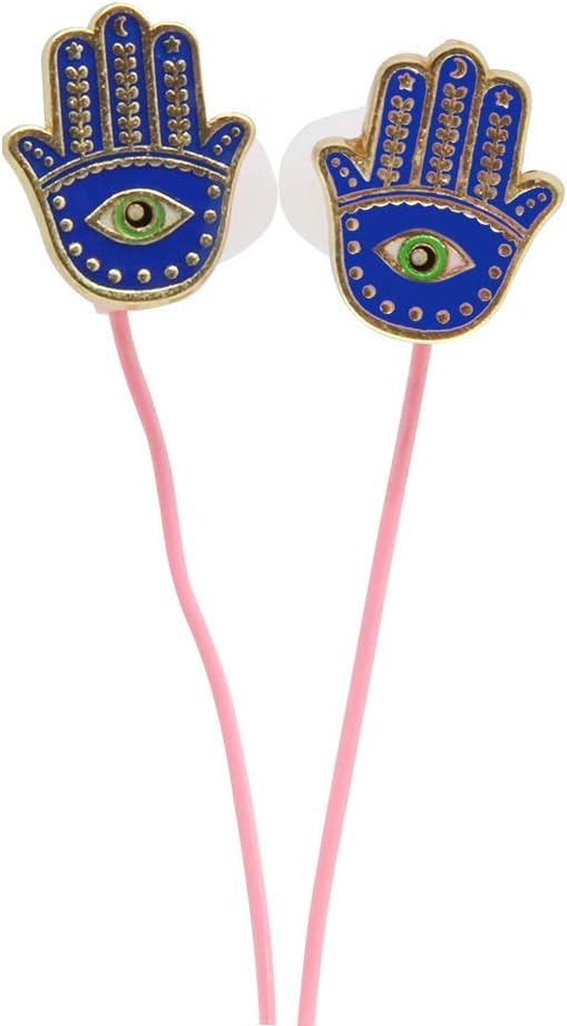 Hamsa W/Evil Eye Ear Buds